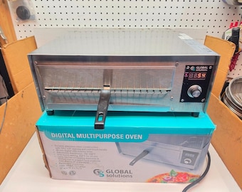 Global Solutions by Nemco GS1005 Countertop Electric Multipurpose Digital Oven