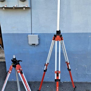Hilti PUA 32 crank tripod contractors builders tripods, surveying equipment. image 5