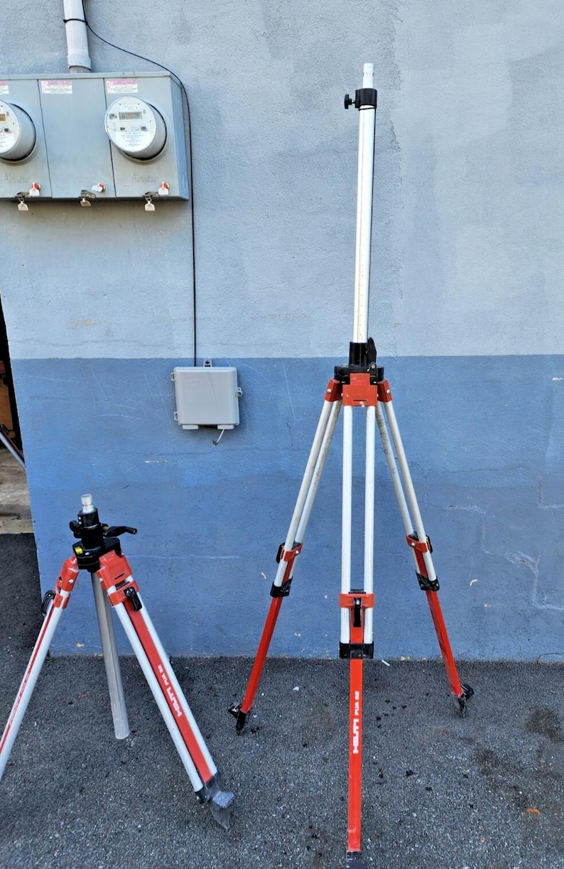 Hilti PUA 32 crank tripod contractors builders tripods, surveying equipment. image 5