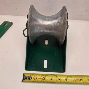 Polea tipo bandeja Greenlee 658 de aleación de aluminio de 12"x5" con cojinetes autolubricantes. imagen 6