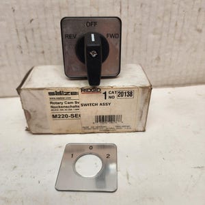Interruptor de avance/retroceso de repuesto Ridgid 20138 para máquina de limpieza de desagües K-60SP imagen 2