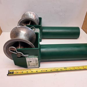 Greenlee 441-4" Feeding Sheave for cable puller Tuggers 640, 6801, 6001 image 9