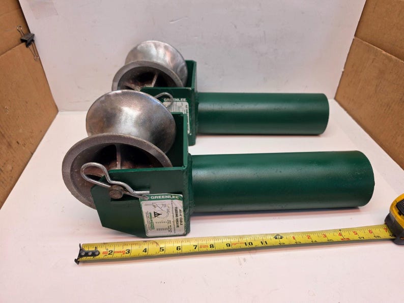 Greenlee 441-4" Feeding Sheave for cable puller Tuggers 640, 6801, 6001 image 9