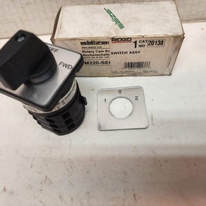 Interruptor de avance/retroceso de repuesto Ridgid 20138 para máquina de limpieza de desagües K-60SP imagen 6
