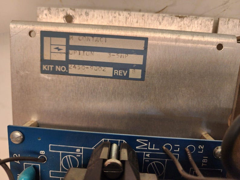 Emerson 2450-8015 Rev A 3-5HP DC motor speed control, Armature Controller Board image 6