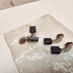 Lot 3 sets Ridgid 44815 Motor Brush and Spring Set for 700 Portable Power Drive image 5