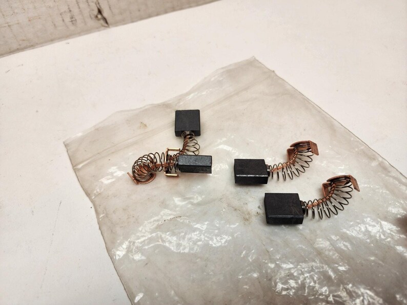 Lot 3 sets Ridgid 44815 Motor Brush and Spring Set for 700 Portable Power Drive image 5
