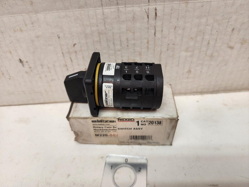 Interruptor de avance/retroceso de repuesto Ridgid 20138 para máquina de limpieza de desagües K-60SP imagen 4