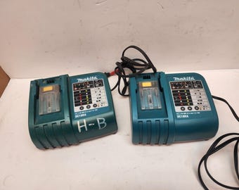 Lot 2 Makita DC18RA 7.2V to 18V Ni-MH Lithium Rapid Battery Charger
