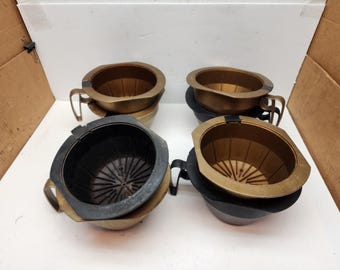 Lot 4 Newco Brew basket Funnel Assembly 7-1/2” Genuine OEM Replacement Part