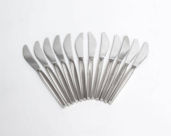 Georg Jensen "Cypress" Sterling Silver dinner knives