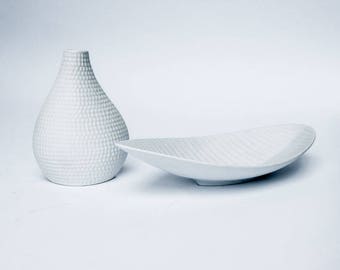 Stig Lindberg Reptile Vase and Bowl