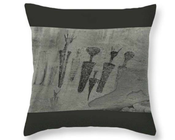 Petroglyph Southwestern Art Throw Pillows Carrot People Etsy Fascinating Southwest Style Decorative Pillows Petroglyph Southwestern Art Throw Pillows Carrot People Etsy Fascinating Southwest Style Decorative Pillows