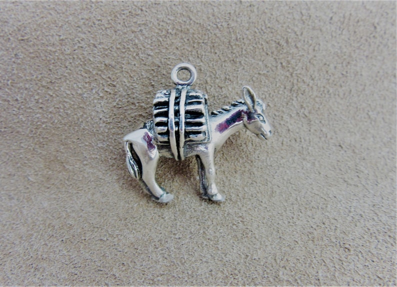 Coiffure Charm Plume South Western Indien pendentif argent sterling 925 3D