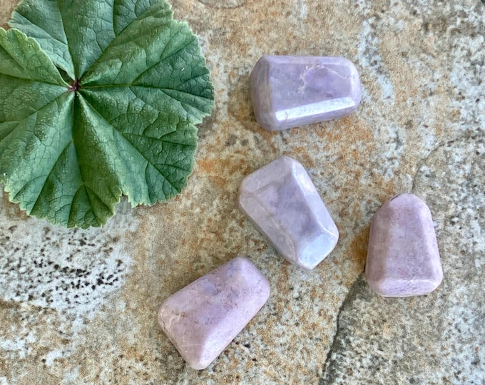 Lot Freeform Geometric Nugget Facetted Turkish Purple Jade Beads - Natural Stone Beads - Lavender Purple Jadeite - Item 768