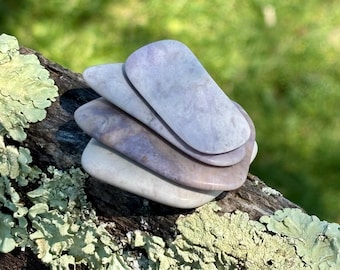 LOT Tumbled Purple Jade from Turkey, Reiki Healing Palm Stone Lavender Jadeite - Nugget - Bulk Raw Spiritual Stone - Item 101K