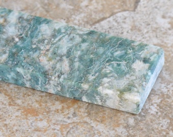 Polished Slice of Atalan Agate from Turkey, RARE Green Reiki Healing Stone - Chakra Rough Raw Spiritual Stone - Item 003c
