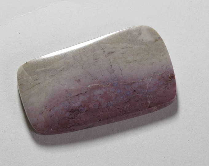 Genuine Purple Jade Cabochon - Freeform - Jumbo Oversized Extra Large - Natural Stone  - Undyed - AKA Turkish Lavender Jadeite - Item 439