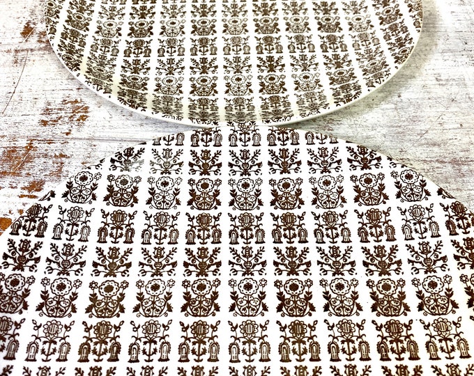 Vintage Genuine Ironstone New Zealand Dinner Plates Retro Dinner Plates