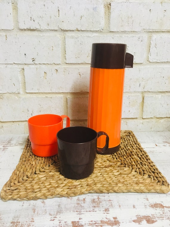 retro thermos flask