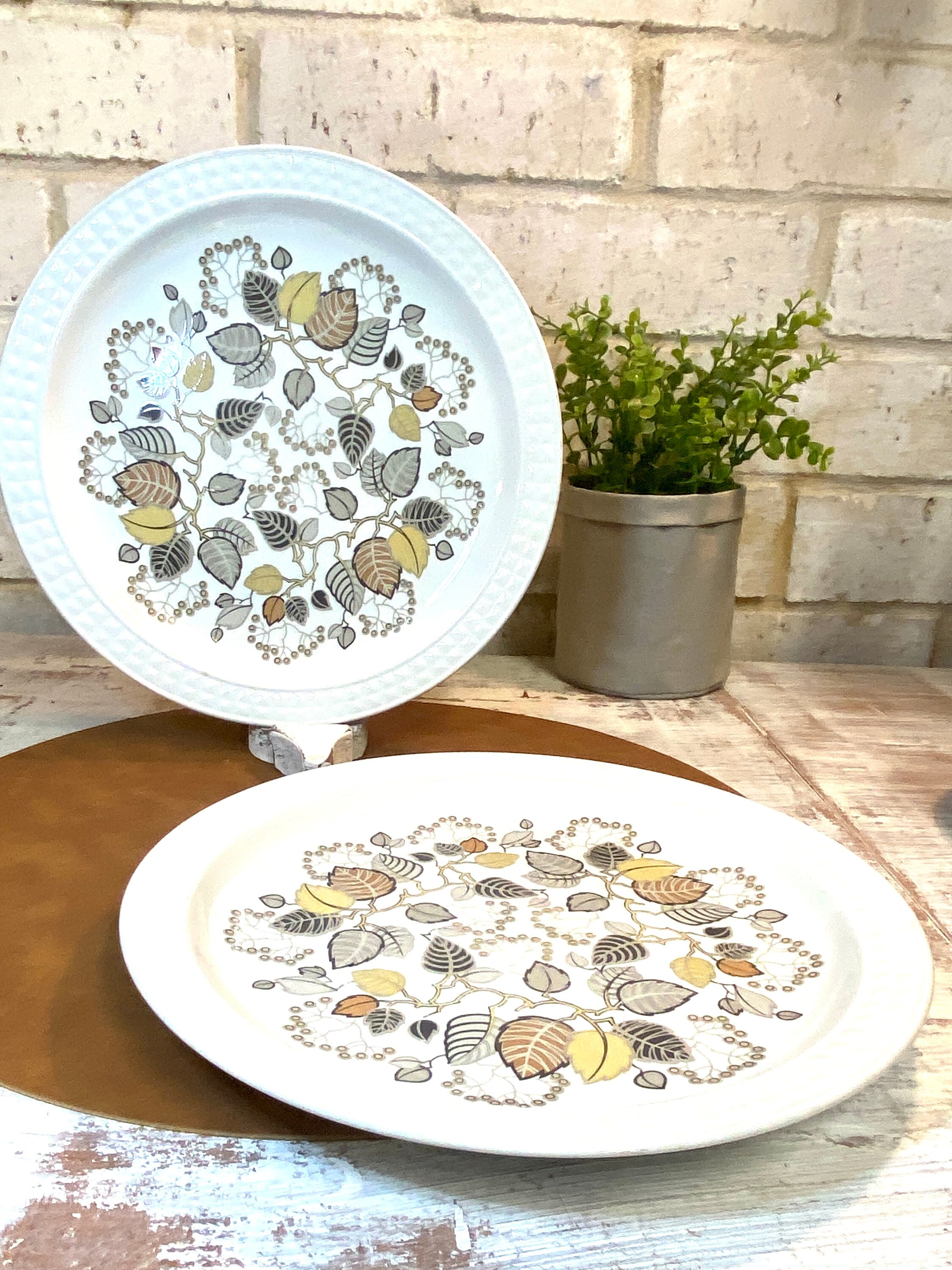 Vintage Pontesa Dinner Plates | the Castillian Collection | Made