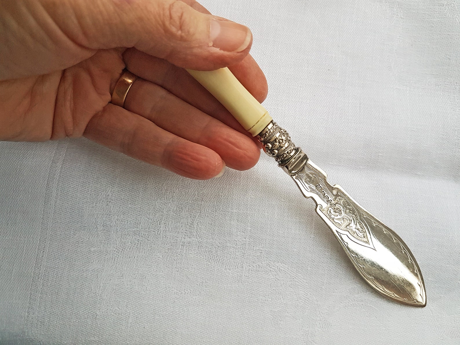 Antique Fish Knife EP Silver Plated Philip Ashberry & Sons of Sheffield