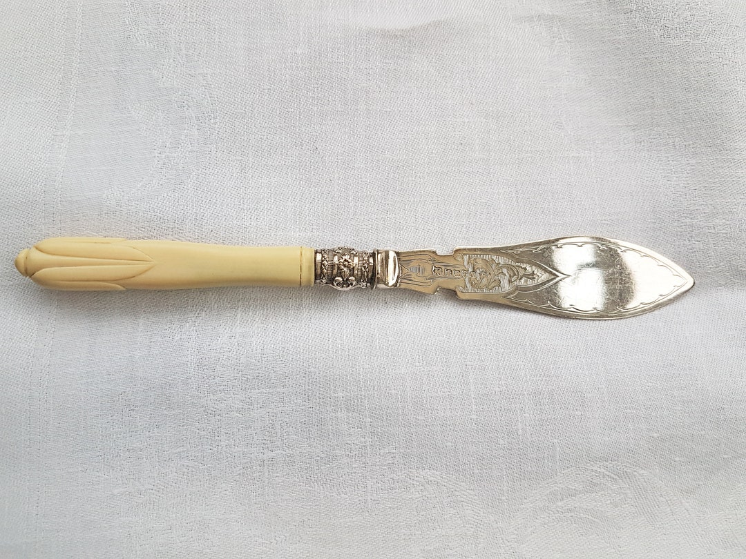 Antique Fish Knife EP Silver Plated Philip Ashberry & Sons of Sheffield