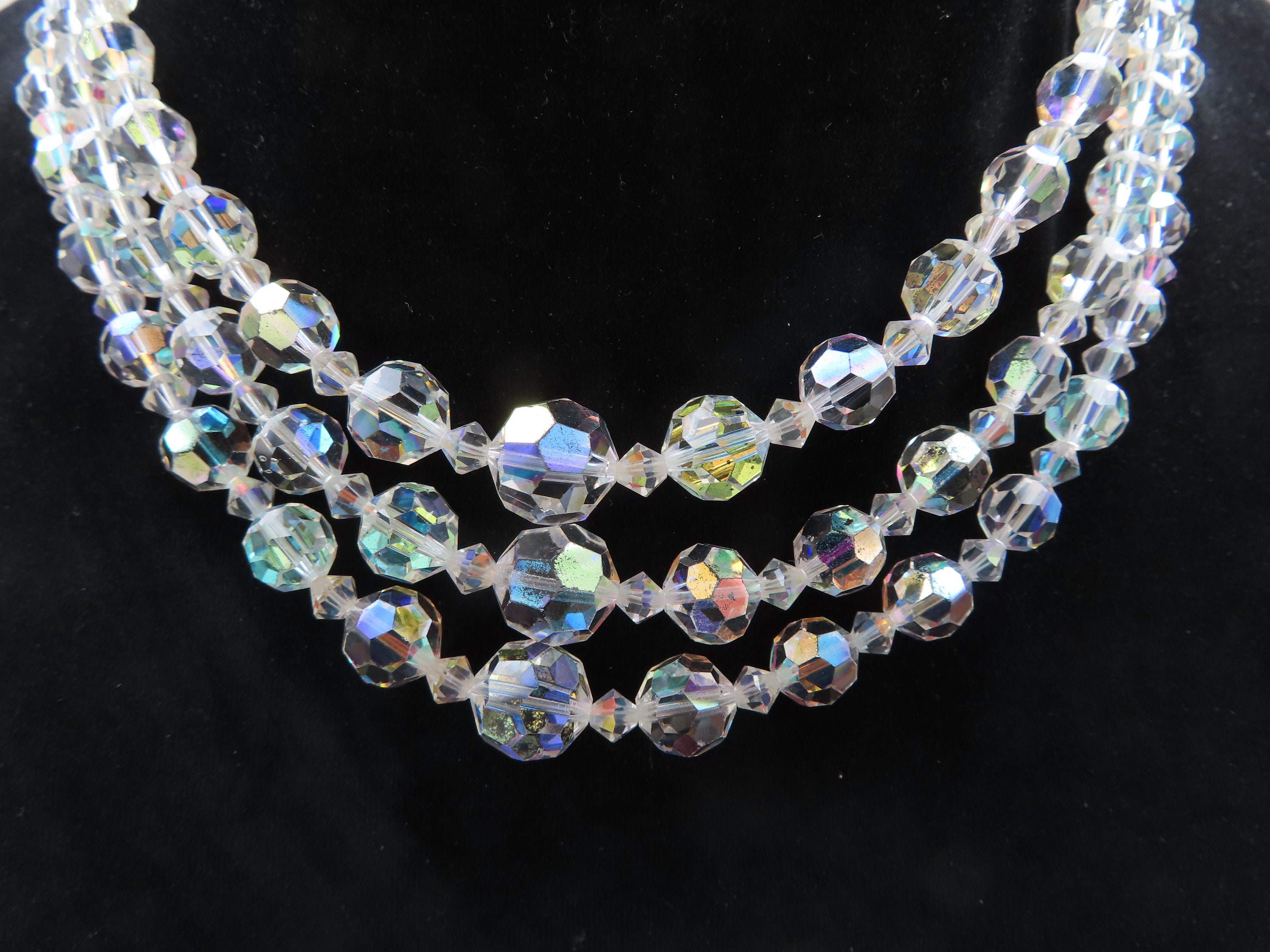 Ostrifin Vintage Crystal Waterdrop Pendant Necklace Earrings Silver Wedding  Jewelry Set - Walmart.com