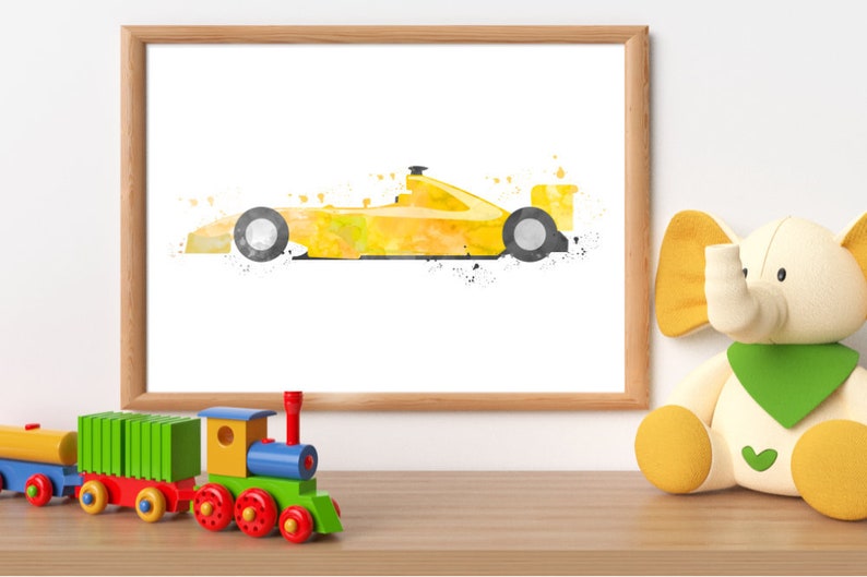Nursery Car Decor Race Car Decor Race Car Printable Etsy