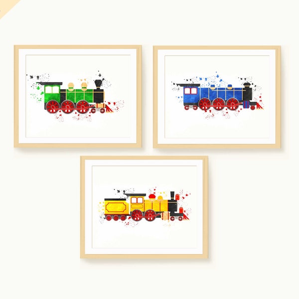 Train Nursery - Etsy