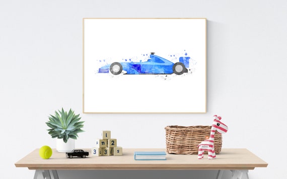 Race Car Theme Room Race Car Printable Race Car Party Decor Etsy
