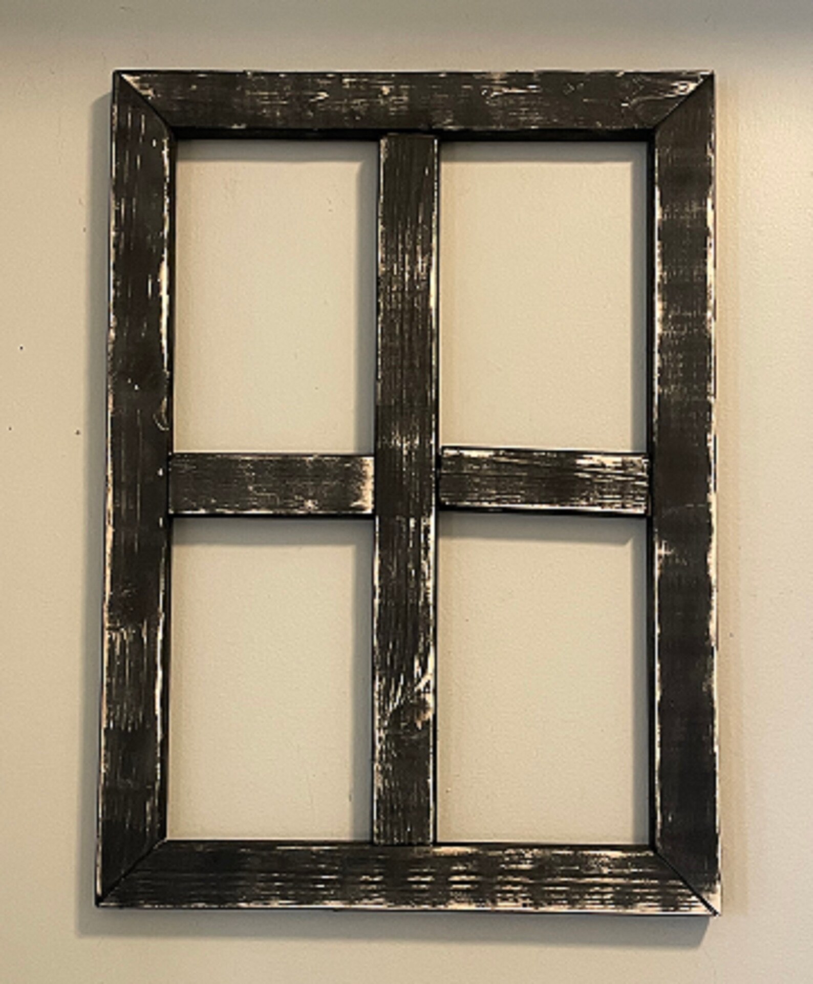 Rustic Wooden Window Frame DIY Frame Decorate as you choose Etsy