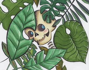 Little Leaf Skeleton