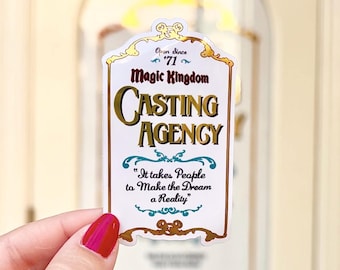 MK Casting Agency Vinyl Sticker
