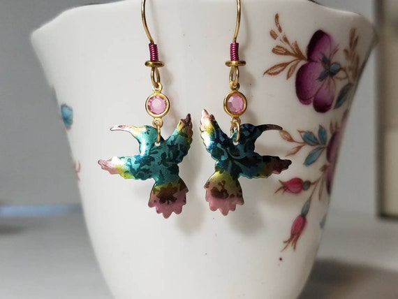 Holly Yashi bird earrings