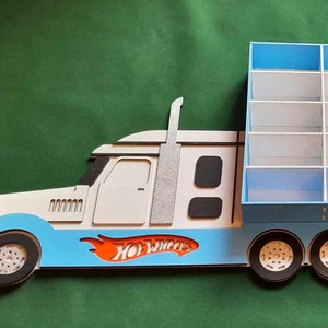 Hot Wheels display Car shelf 35 section Unique gifts for kids Playroom storage Hot Wheels Toy storage Gift for grandson