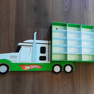 Hot Wheels storage Display Car shelf 60 section Unique gifts for kids Playroom decor Hot Wheels Toy storage Gift for nephew