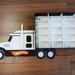 Hot Wheels Toy storage Wooden shelves Display Car shelf Unique gifts for kids Hot Wheels storage Playroom decor  Gift for grandson