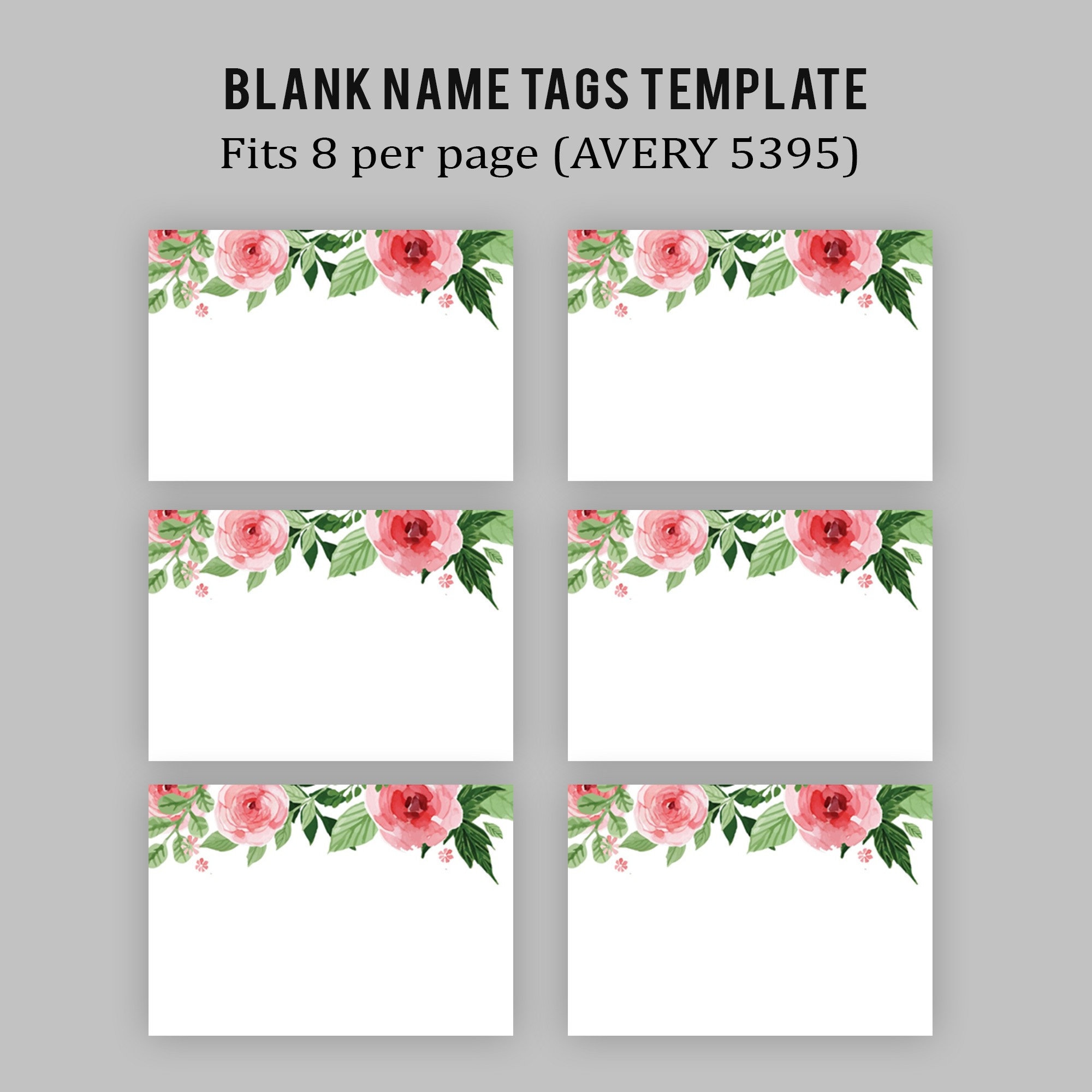 blank-name-tag-template-floral-name-tags-wedding-adhesive-etsy-espa-a