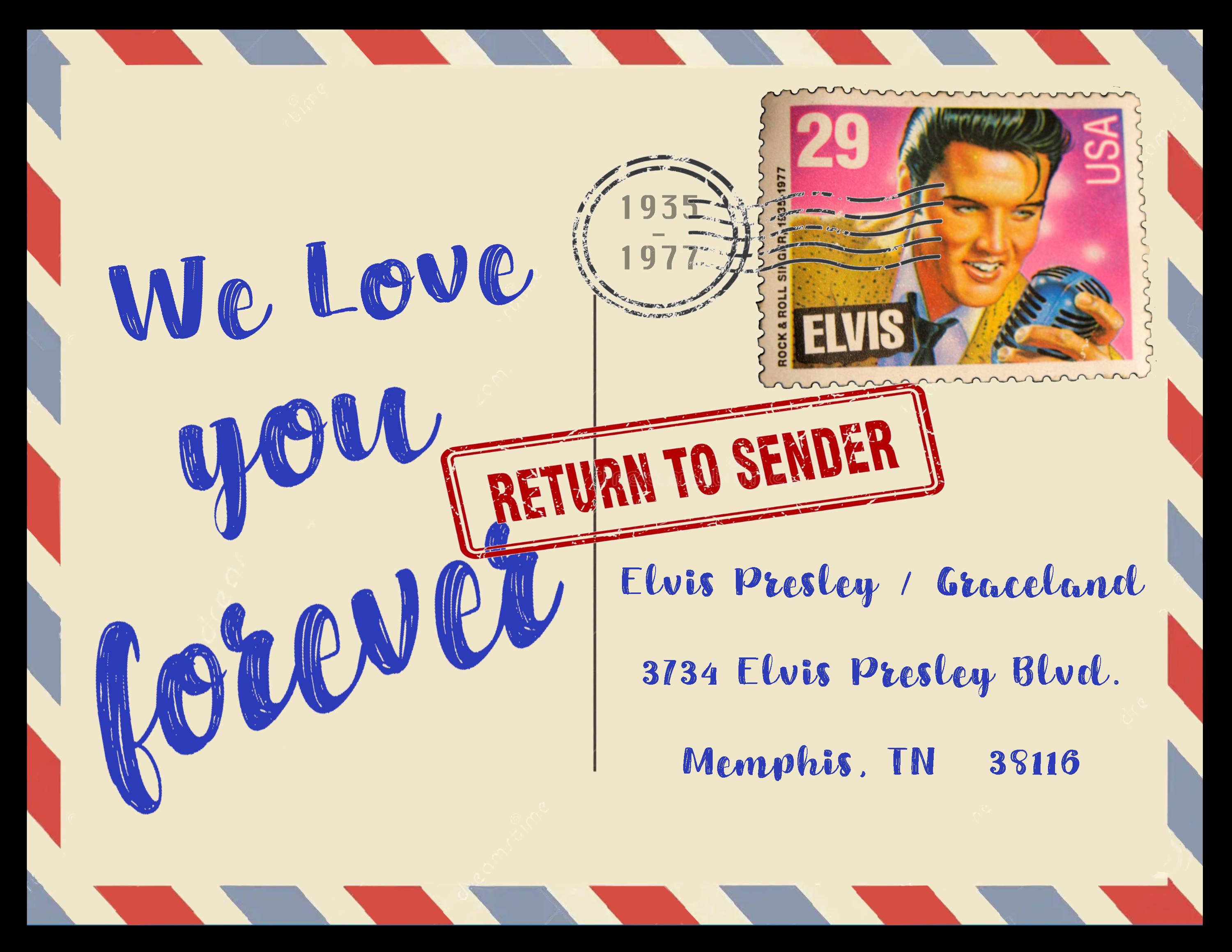 Elvis Presley Forever Stamp - Etsy