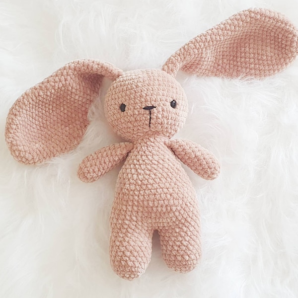 Crochet bunny plush soft toy