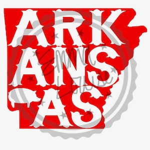 Arkansas SVG/JPG