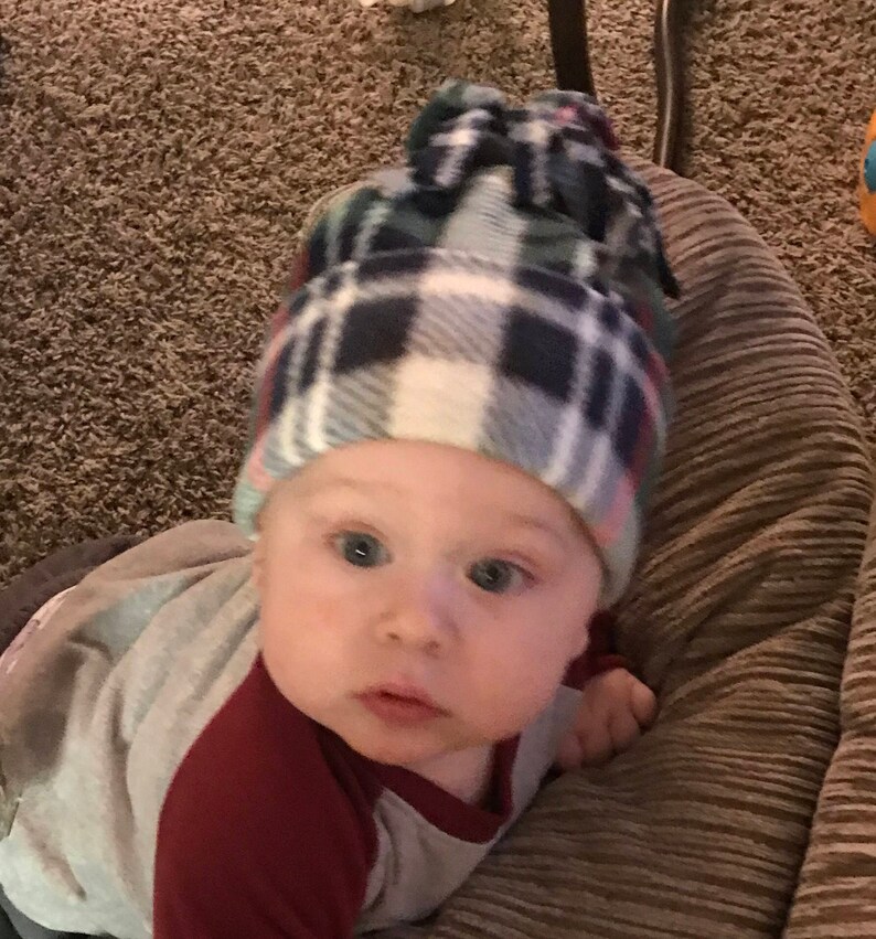 Fleece Baby Hat Etsy