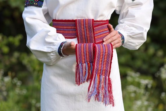Ukrainian Belt Woven Belt for Women Bohemian Belt  display picture 1