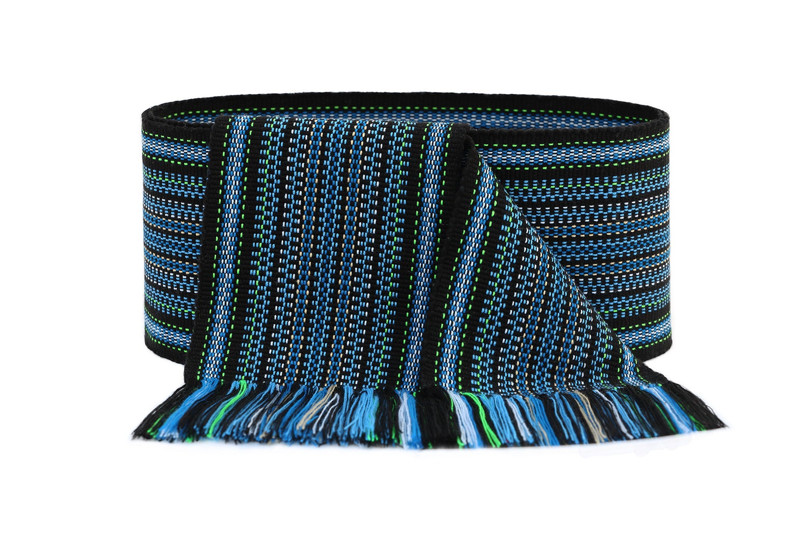 Black woven belt Handmade embroidery belt Mens hippie belt Etsy