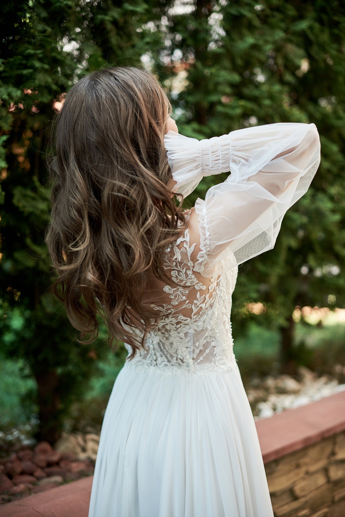 Removable Bridal Sleeves Bicep Wedding Sleeves Detachable Etsy