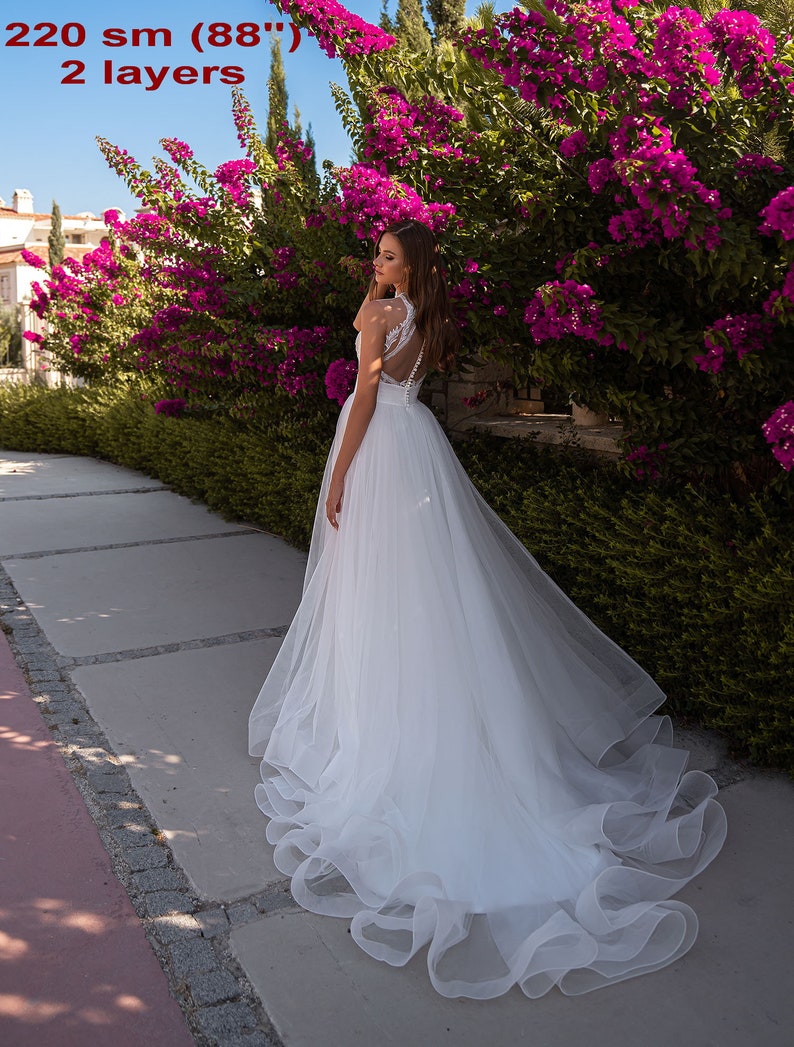 Detachable Wedding Train Removable Train Wedding Dress Etsy