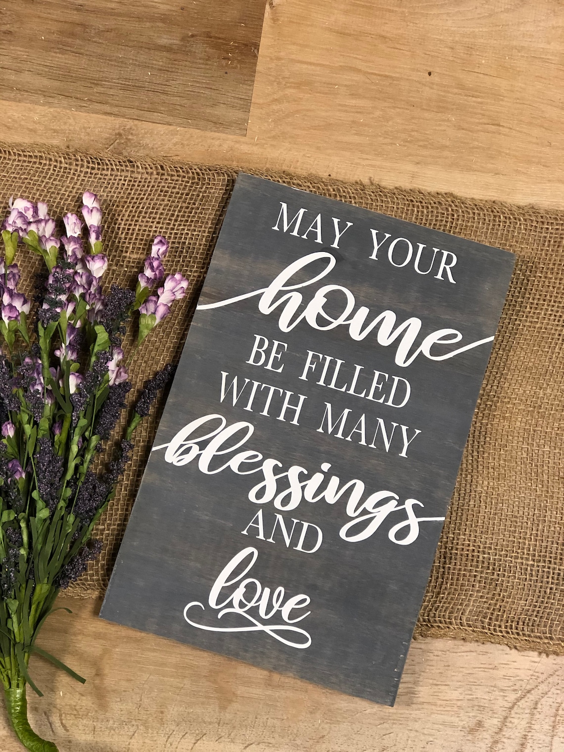 House Warming Sign may Your Home Be Filled With Many Etsy