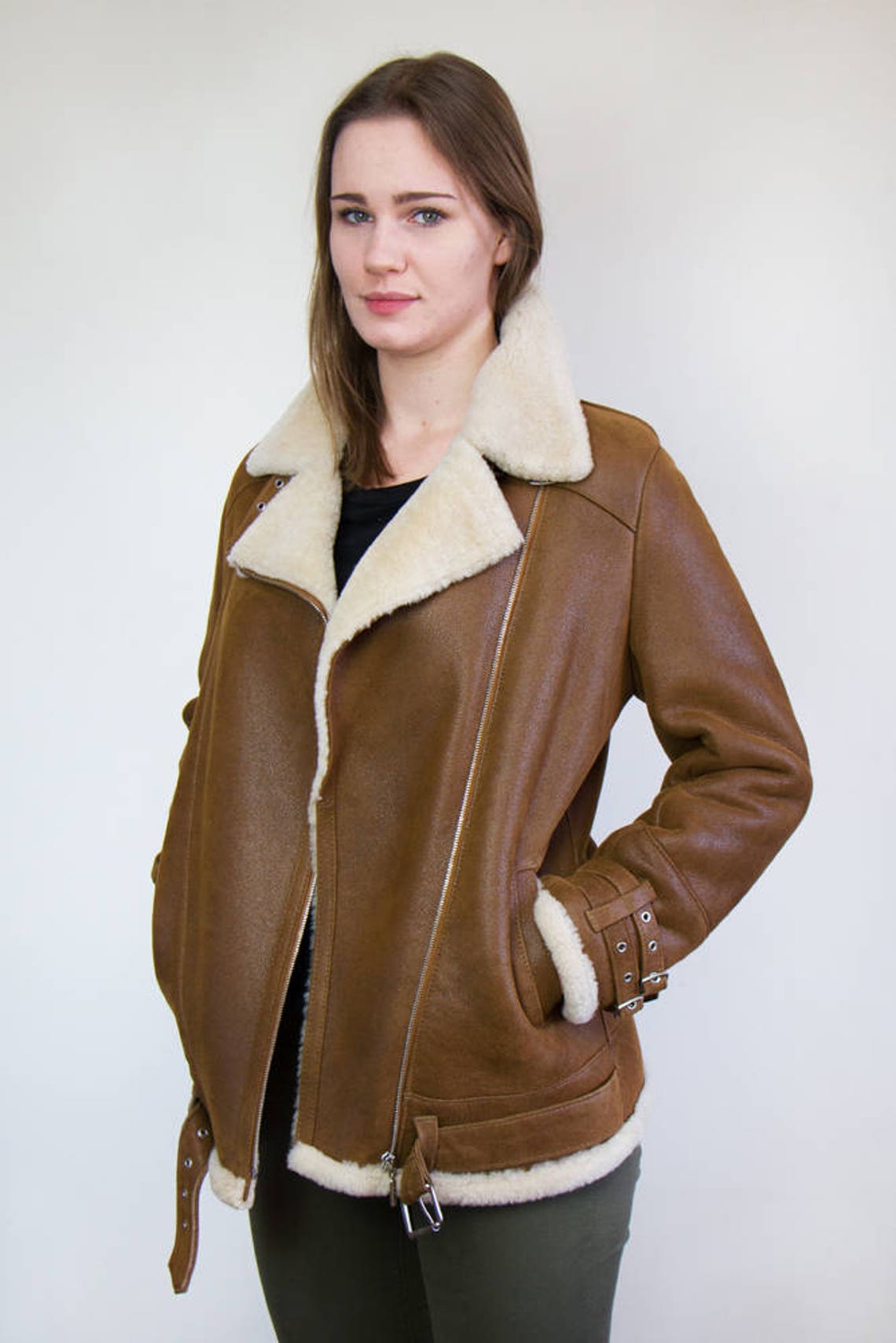 LADIES PILOT JACKET Etsy