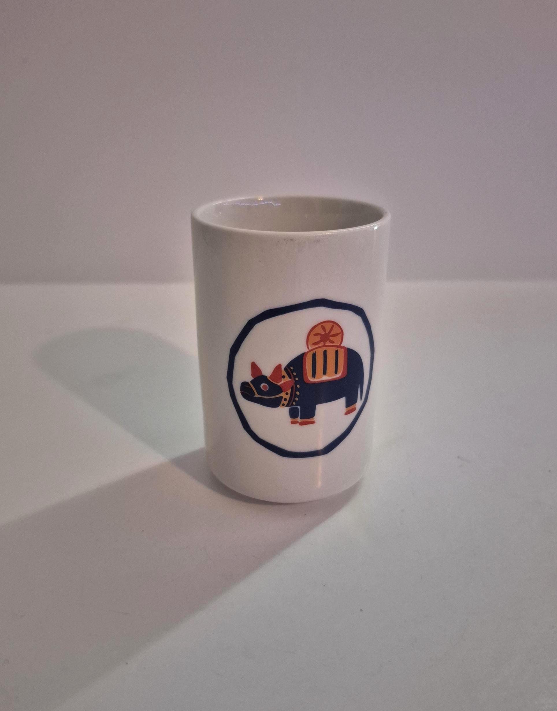 茶吉 Vintage Japanese Sake Tea Cup Tachikichi Corp - Etsy